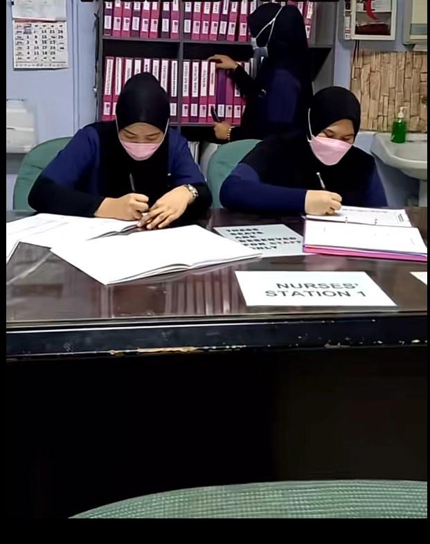 Keeping all records in order at Pusat Hemodialisis Nur Ain